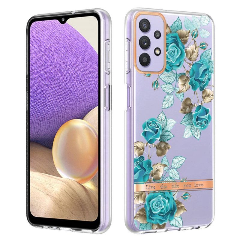 Θήκη Samsung Galaxy A13 Άνευ Ραφής Floral